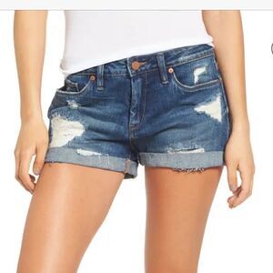 Blank NYC distressed jean short, size 27